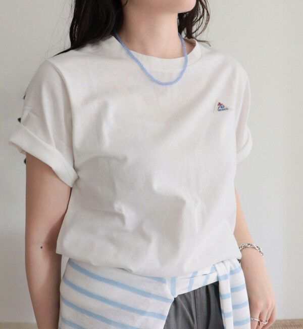 fredy emue「【GEVACO/ゲバコ】リネンバスクTシャツ」|Tシャツ・カットソー|