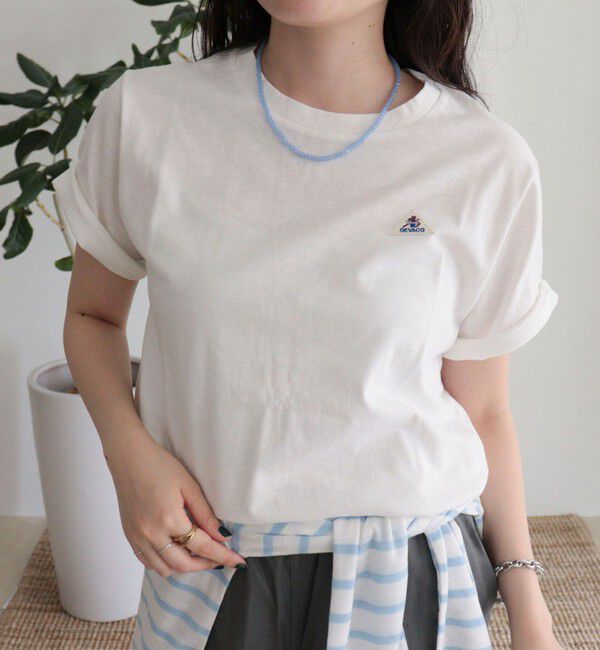fredy emue「【GEVACO/ゲバコ】リネンバスクTシャツ」|Tシャツ・カットソー|