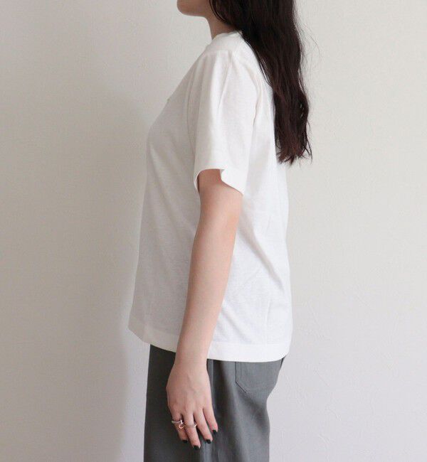 fredy emue「【GEVACO/ゲバコ】リネンバスクTシャツ」|Tシャツ・カットソー|