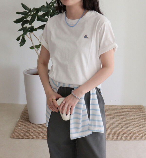 fredy emue「【GEVACO/ゲバコ】リネンバスクTシャツ」|Tシャツ・カットソー|