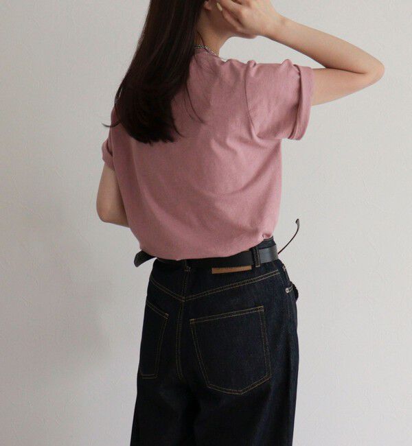 fredy emue「【GEVACO/ゲバコ】リネンバスクTシャツ」|Tシャツ・カットソー|