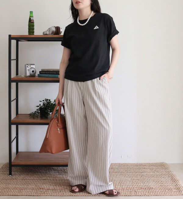 fredy emue「【GEVACO/ゲバコ】リネンバスクTシャツ」|Tシャツ・カットソー|