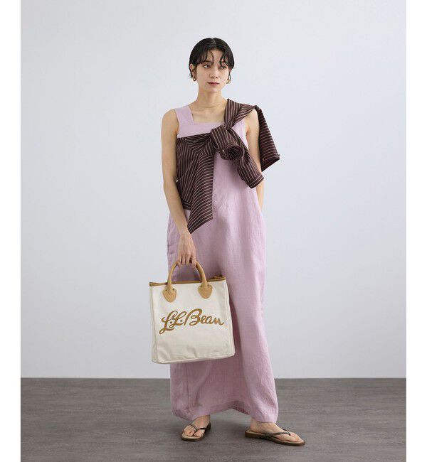 SALON adam et rope'「ACAR クロップドストライプシャツ」|シャツ・ブラウス|