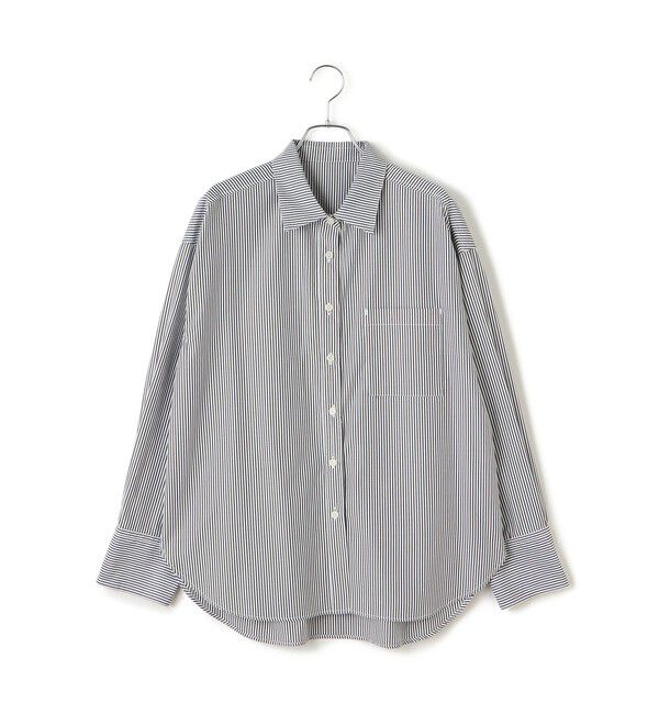 ADAM ET ROPE'「【WEB限定】ブロードカラーシャツ」|シャツ・ブラウス|