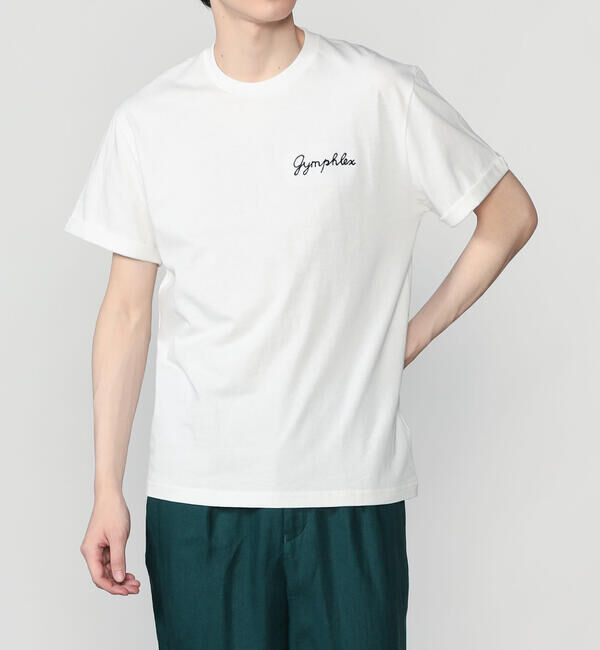 GYMPHLEX「Gymphlex | 刺繍ロゴTシャツ MEN」|Tシャツ・カットソー|