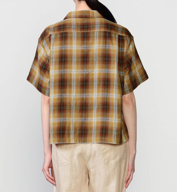  「PENDLETON | オープンカラー 半袖シャツ WOMEN」|シャツ・ブラウス|
