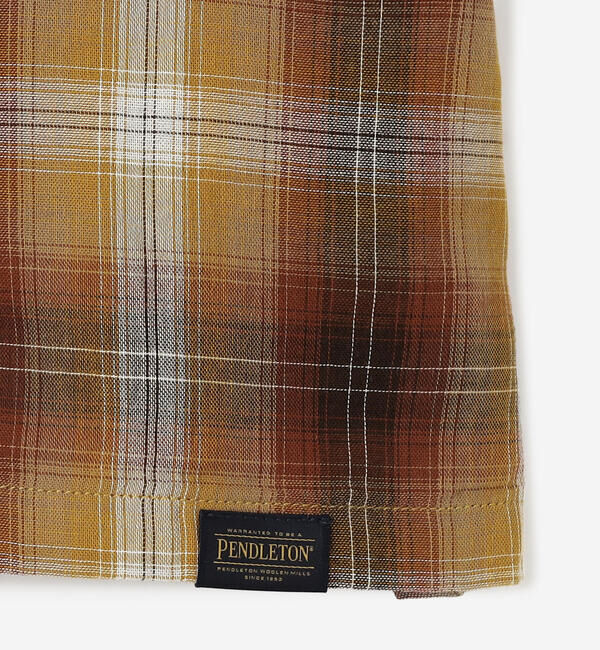  「PENDLETON | オープンカラー 半袖シャツ WOMEN」|シャツ・ブラウス|