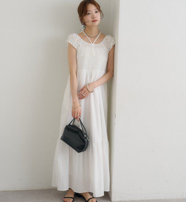  「シャーリングワンピース」|ワンピース|
