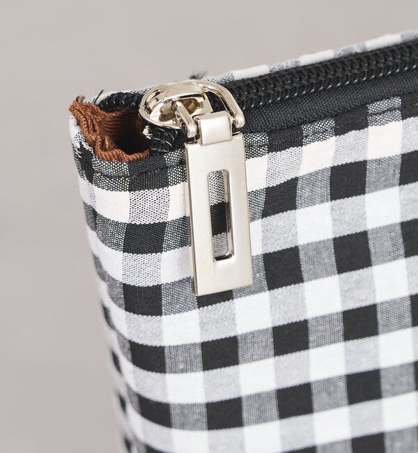  「ポーチ付きギンガムトートBAG」|トートバッグ|