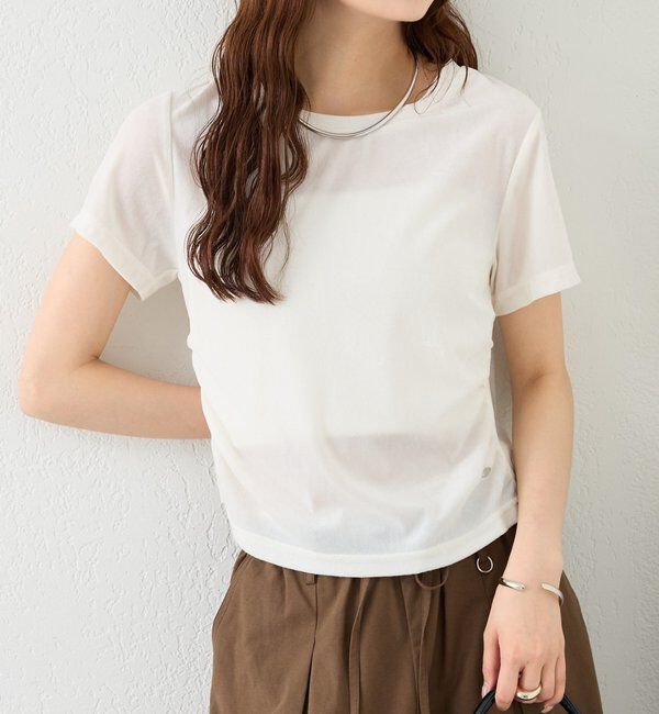  「【BLK/WEB限定カラー】ベロアTシャツ」|Tシャツ・カットソー|