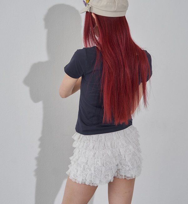  「【WEB限定】メッセージドットロゴS/S TEE」|Tシャツ・カットソー|