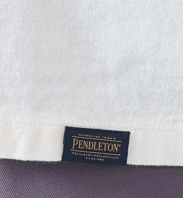 ABAHOUSE「【PENDLETON/ペンドルトン】グラデーション ダイバックプリント Tシャツ」|Tシャツ・カットソー|