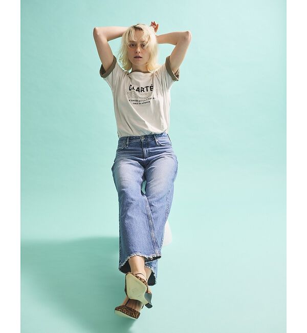 Rouge vif「2WAYコットンリバーシブルロゴＴシャツ【予約】」|Tシャツ・カットソー|