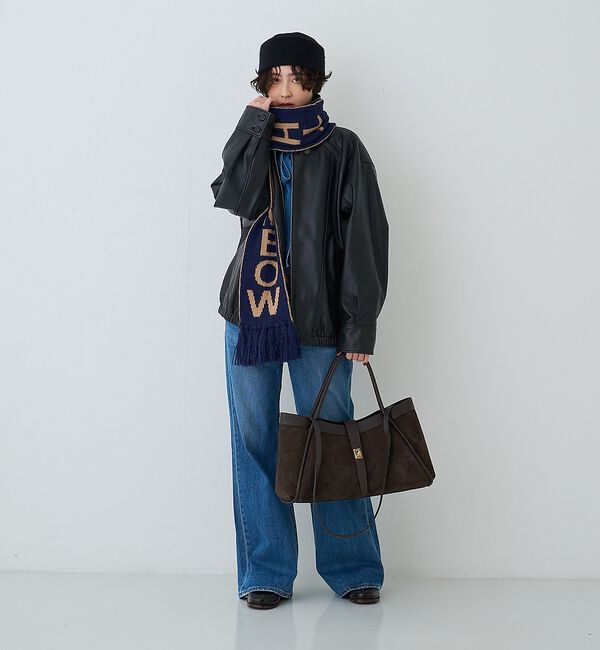 Rouge vif「【AULENTTI / オウレンティ】2WAYスエードショルダートートバッグ /」|トートバッグ|
