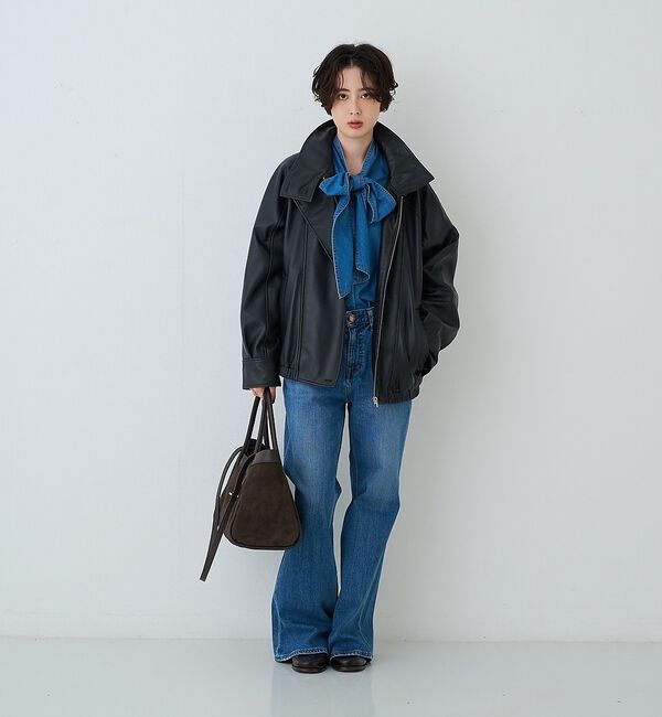 Rouge vif「【AULENTTI / オウレンティ】2WAYスエードショルダートートバッグ /」|トートバッグ|