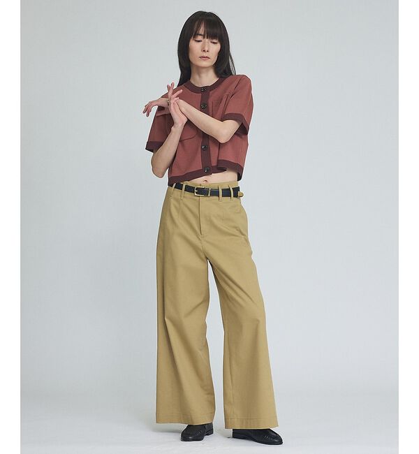 qualite「TCツイルワイドパンツ【予約】」|その他|