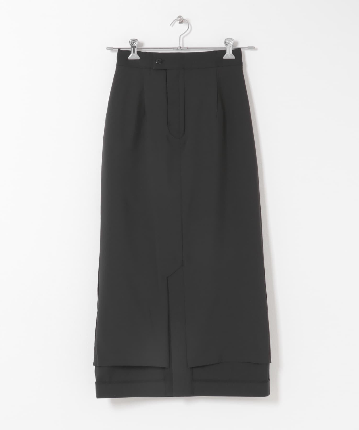 URBAN RESEARCH ROSSO「ベルト付ツイルストレッチスカート」|スカート|