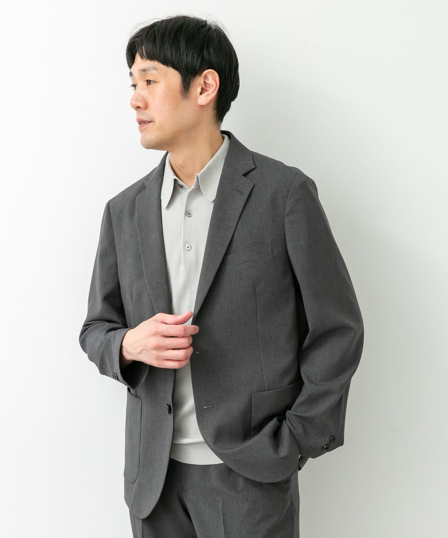 URBAN RESEARCH DOORS「LIFE STYLE TAILOR　リネンライクコンフォータブルジャケット」|その他|