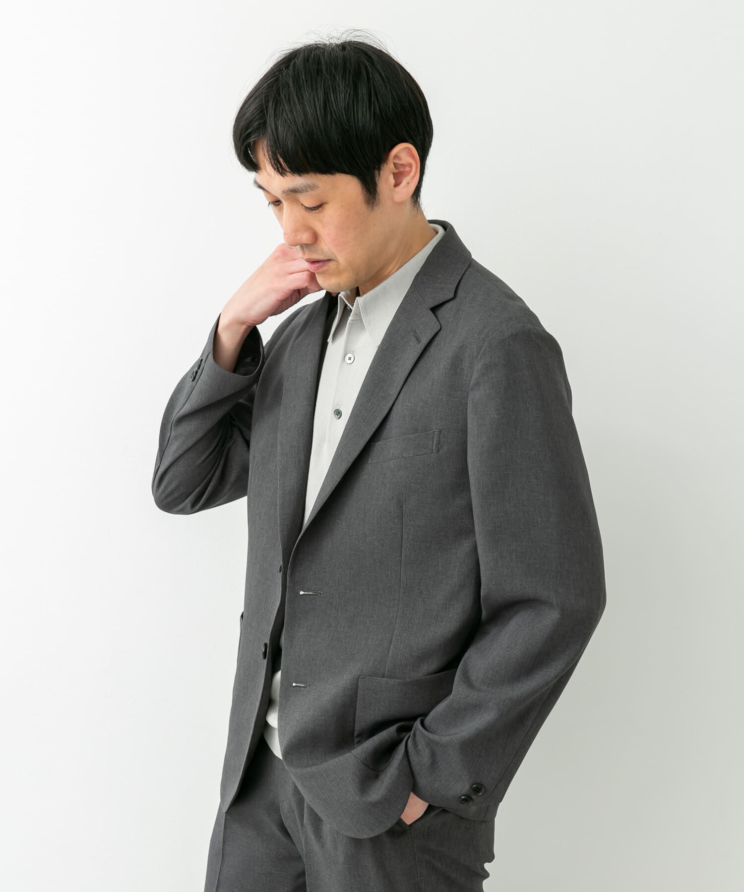 URBAN RESEARCH DOORS「LIFE STYLE TAILOR　リネンライクコンフォータブルジャケット」|その他|