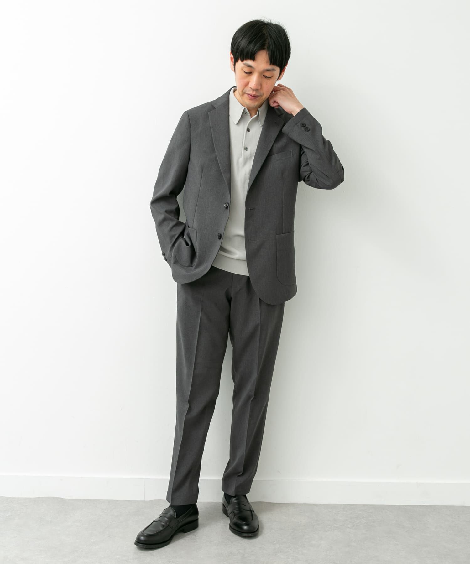 URBAN RESEARCH DOORS「LIFE STYLE TAILOR　リネンライクコンフォータブルジャケット」|その他|