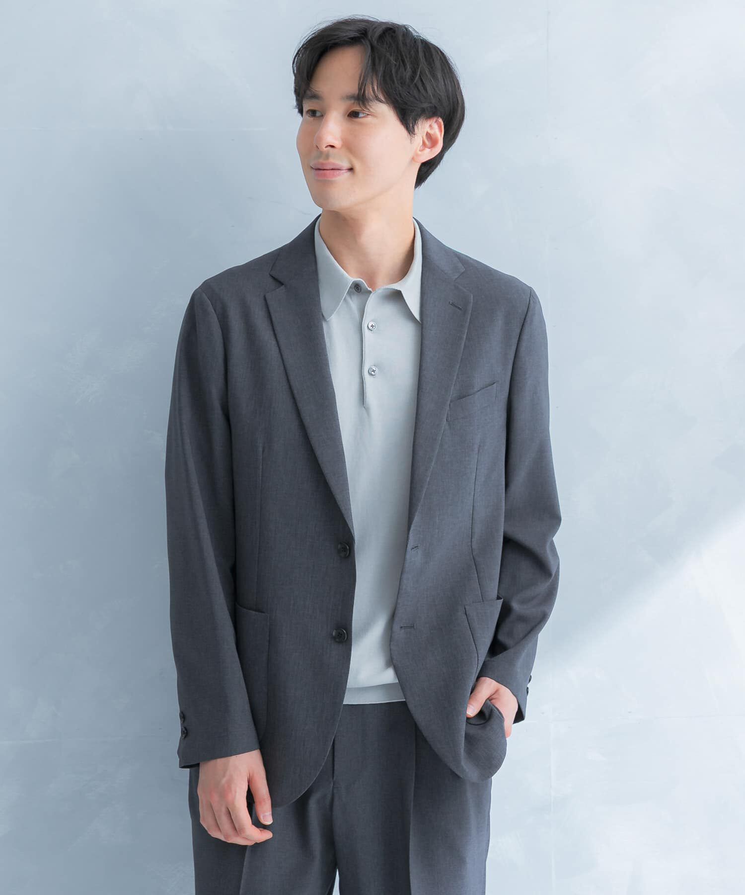 URBAN RESEARCH DOORS「LIFE STYLE TAILOR　リネンライクコンフォータブルジャケット」|その他|