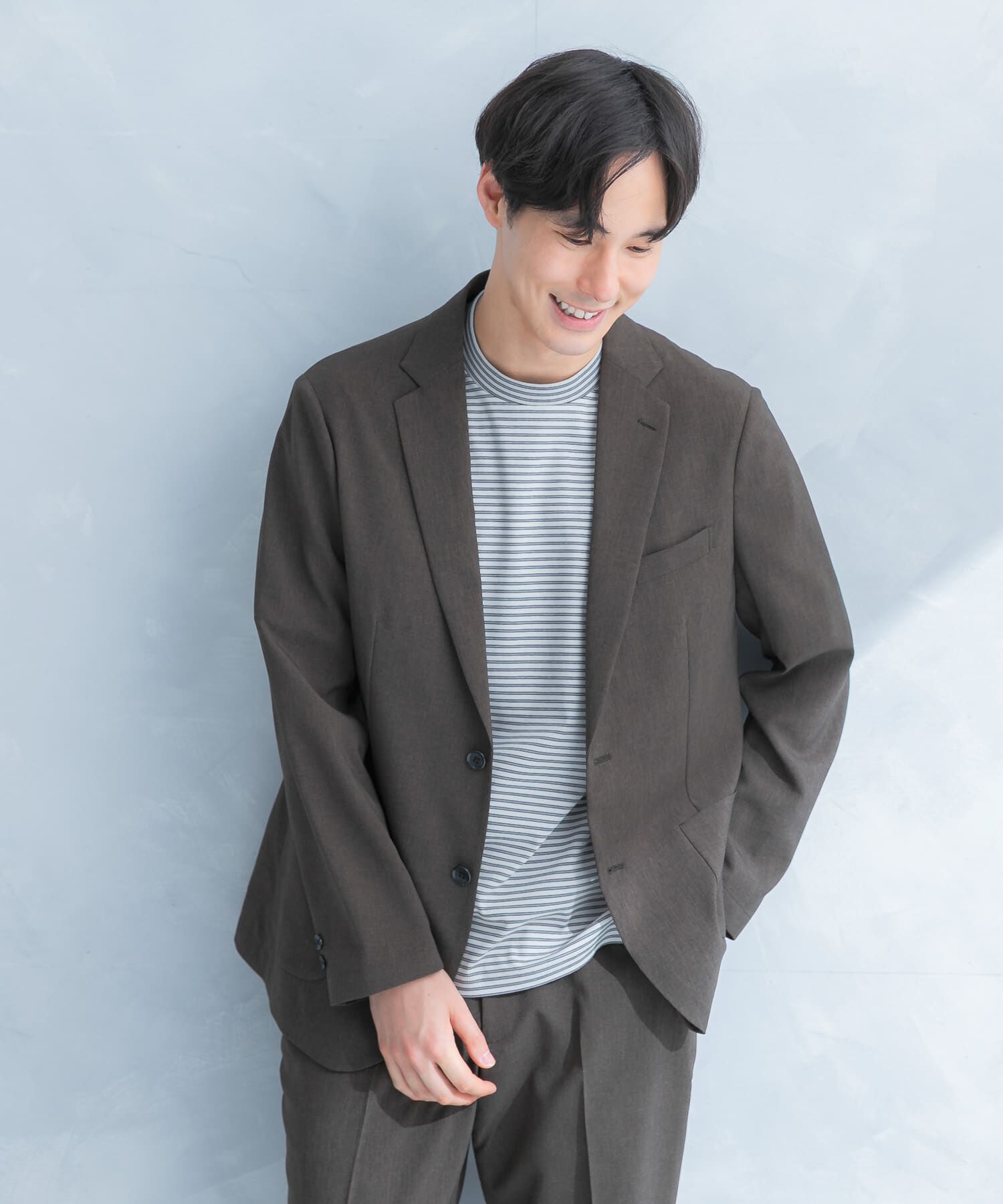 URBAN RESEARCH DOORS「LIFE STYLE TAILOR　リネンライクコンフォータブルジャケット」|その他|