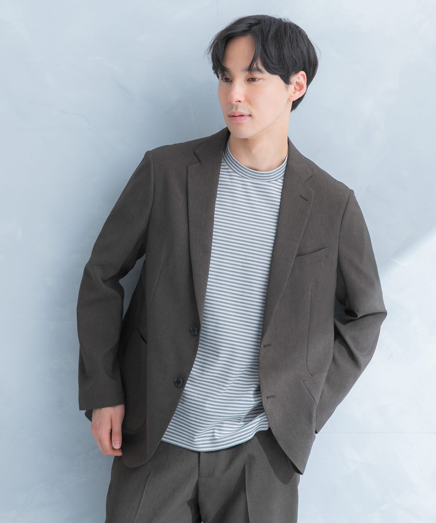 URBAN RESEARCH DOORS「LIFE STYLE TAILOR　リネンライクコンフォータブルジャケット」|その他|