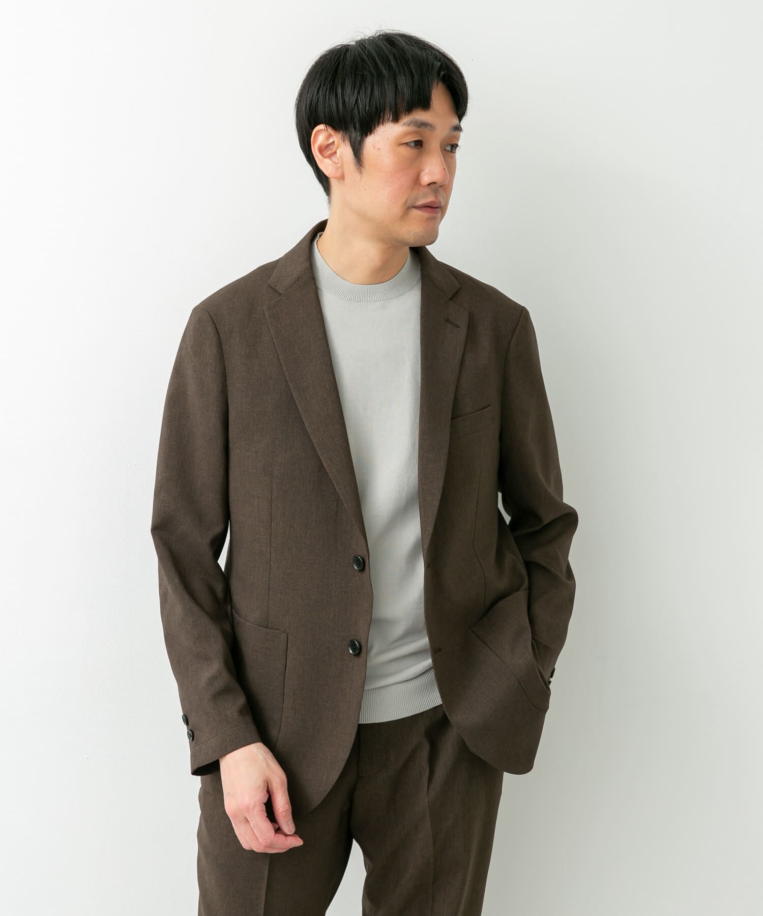 URBAN RESEARCH DOORS「LIFE STYLE TAILOR　リネンライクコンフォータブルジャケット」|その他|