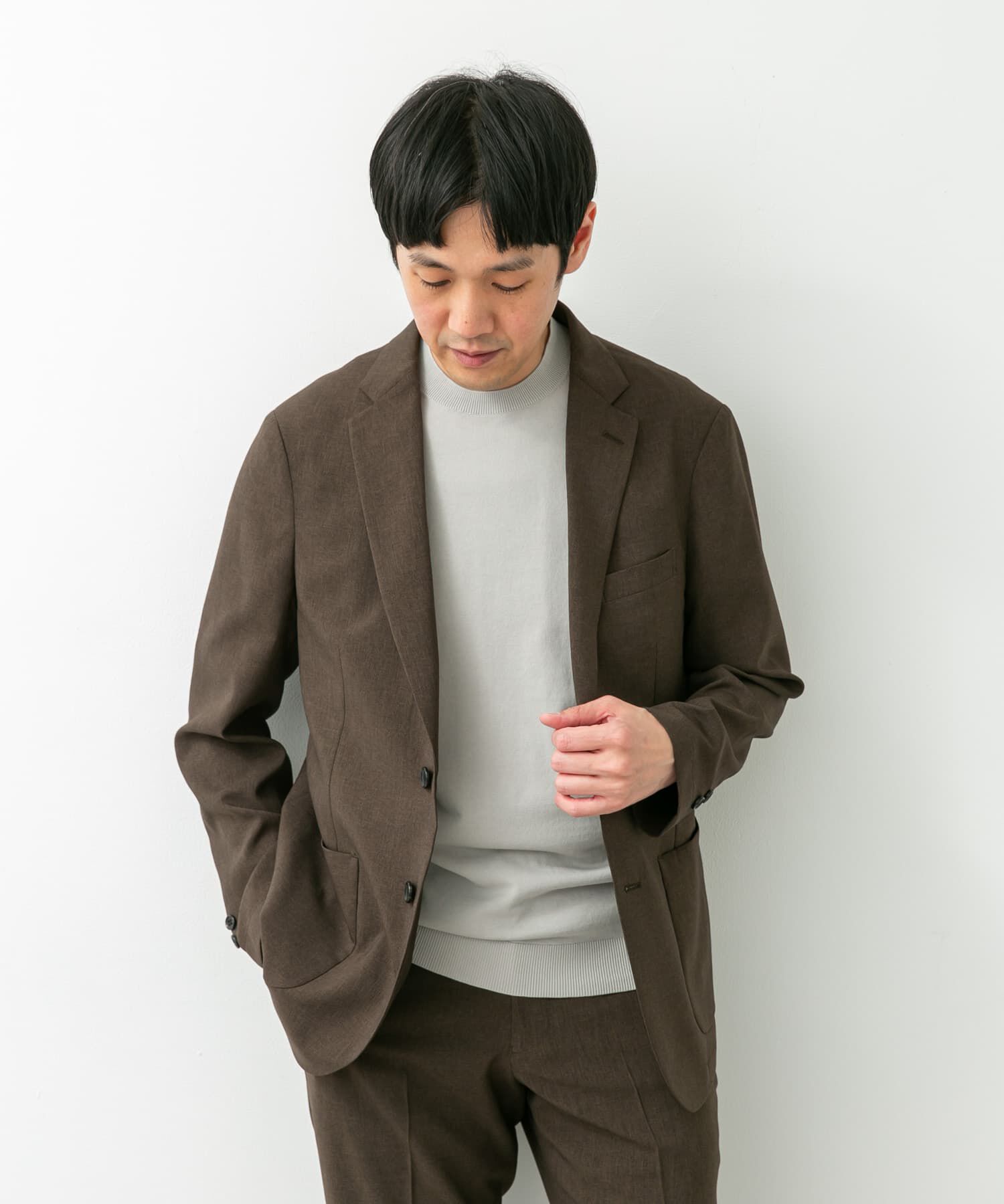 URBAN RESEARCH DOORS「LIFE STYLE TAILOR　リネンライクコンフォータブルジャケット」|その他|