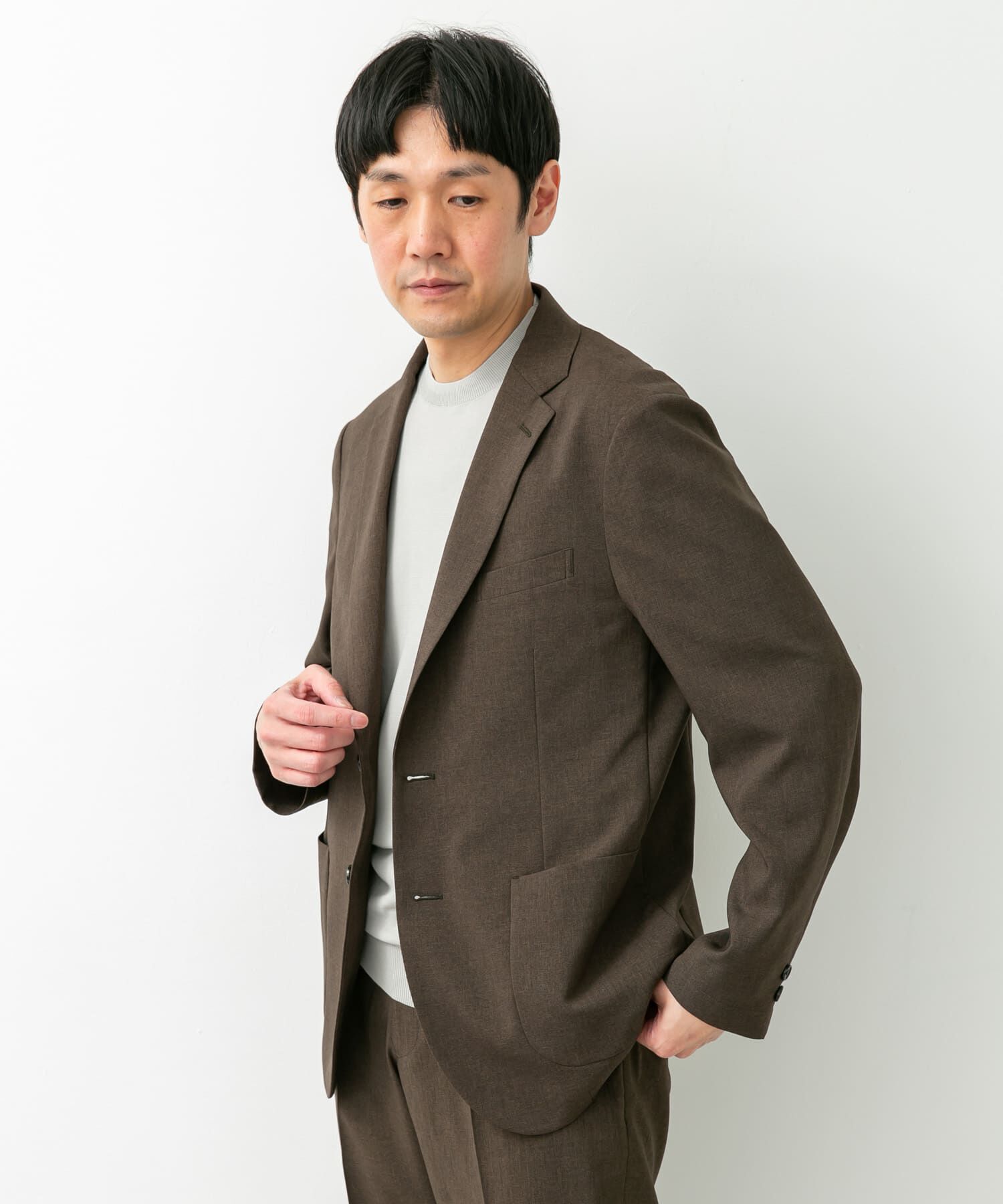 URBAN RESEARCH DOORS「LIFE STYLE TAILOR　リネンライクコンフォータブルジャケット」|その他|