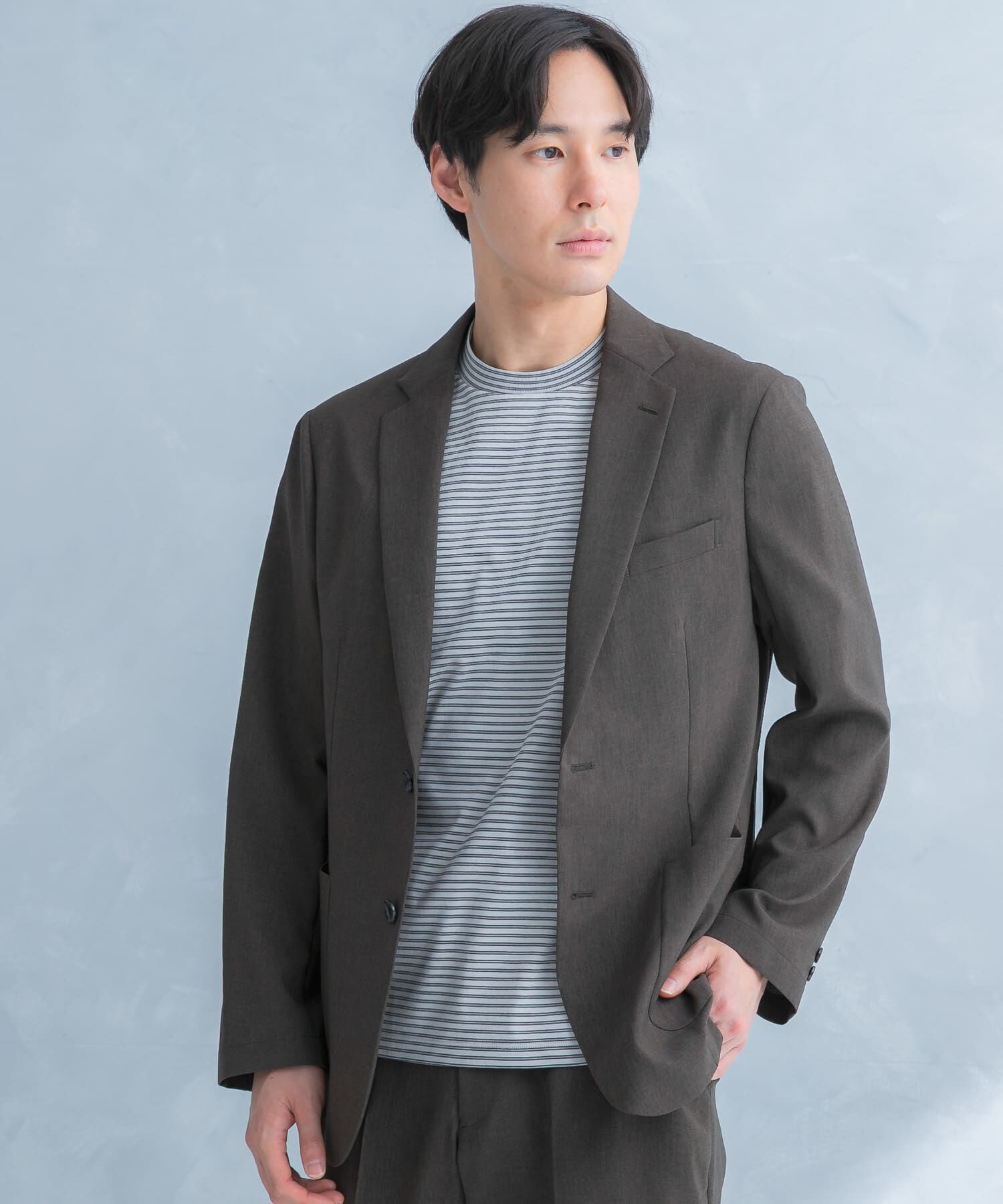 URBAN RESEARCH DOORS「LIFE STYLE TAILOR　リネンライクコンフォータブルジャケット」|その他|