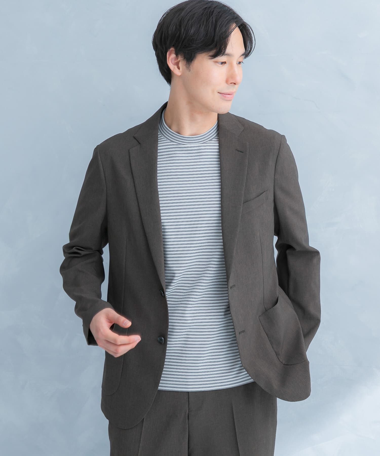 URBAN RESEARCH DOORS「LIFE STYLE TAILOR　リネンライクコンフォータブルジャケット」|その他|