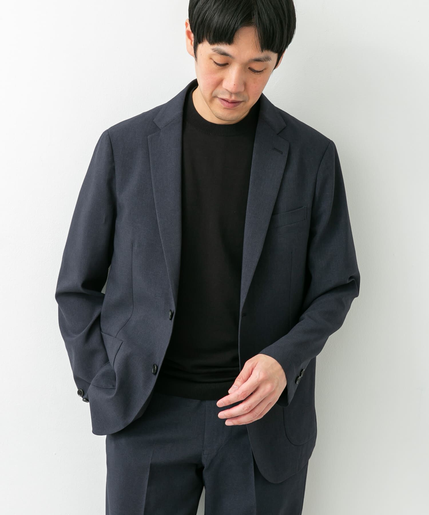 URBAN RESEARCH DOORS「LIFE STYLE TAILOR　リネンライクコンフォータブルジャケット」|その他|