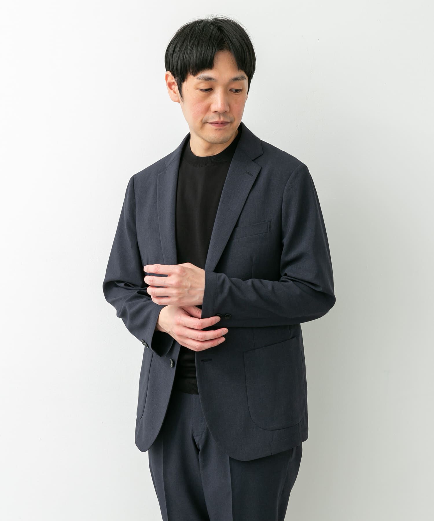 URBAN RESEARCH DOORS「LIFE STYLE TAILOR　リネンライクコンフォータブルジャケット」|その他|