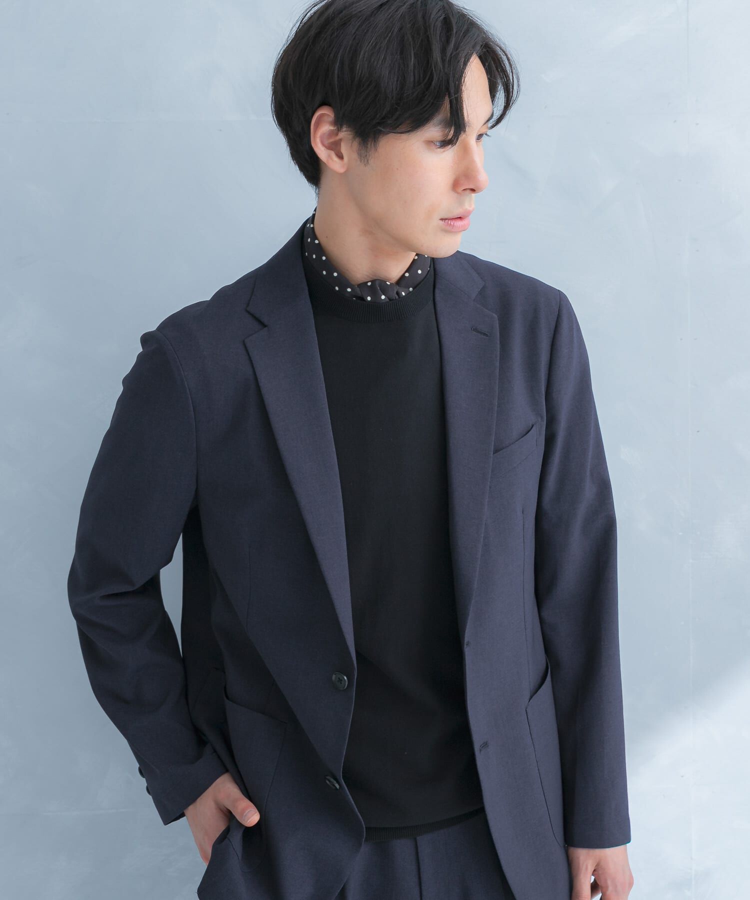 URBAN RESEARCH DOORS「LIFE STYLE TAILOR　リネンライクコンフォータブルジャケット」|その他|