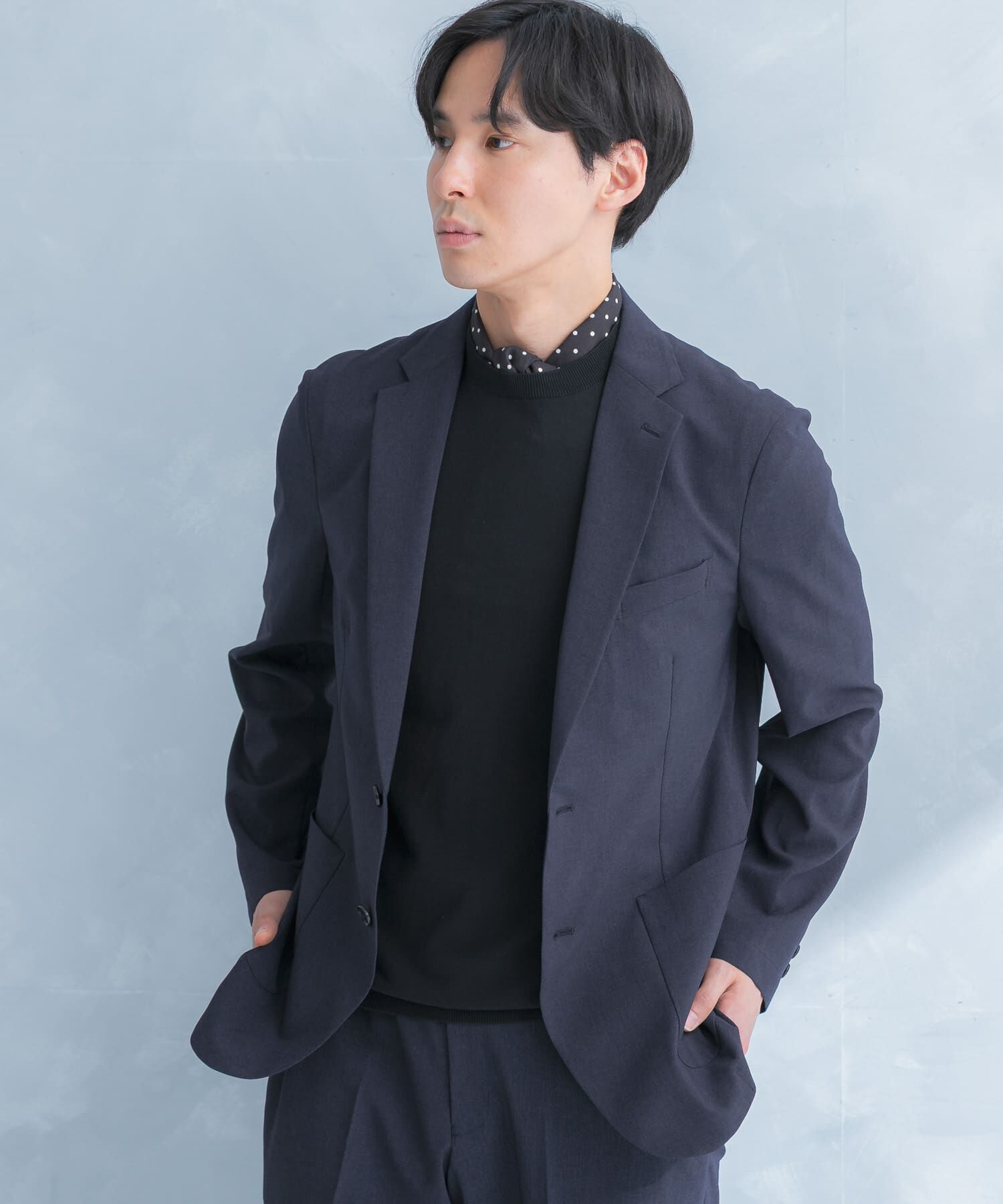 URBAN RESEARCH DOORS「LIFE STYLE TAILOR　リネンライクコンフォータブルジャケット」|その他|