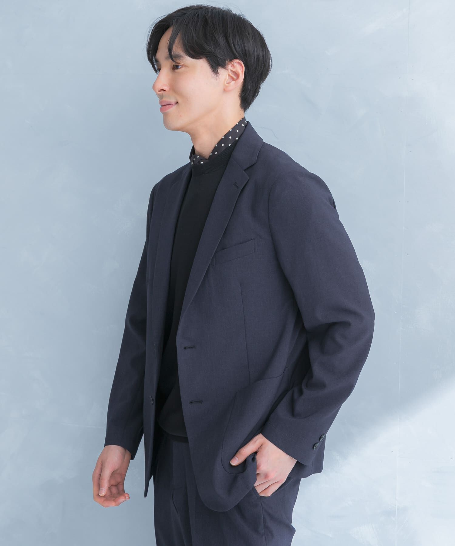 URBAN RESEARCH DOORS「LIFE STYLE TAILOR　リネンライクコンフォータブルジャケット」|その他|