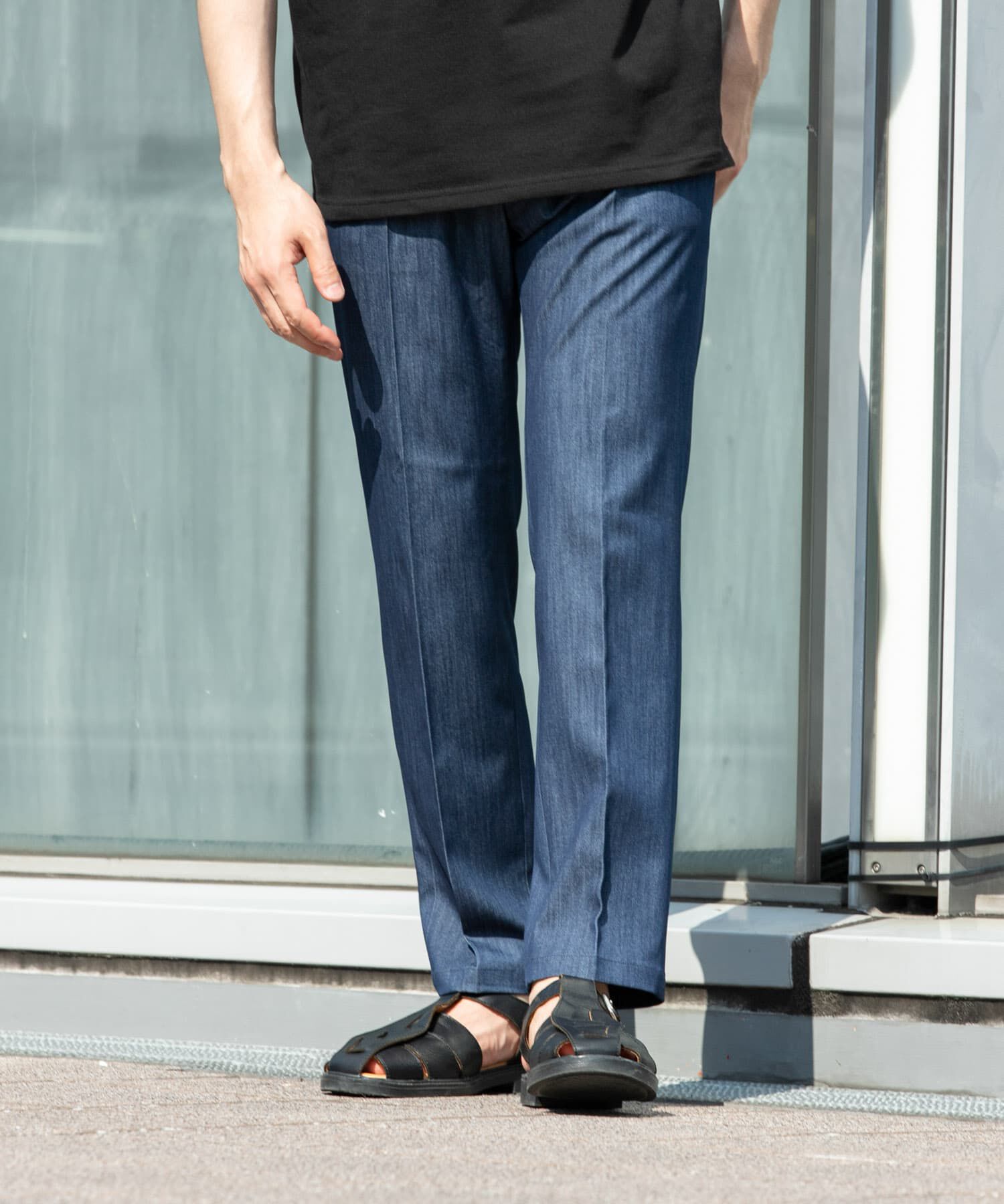 URBAN RESEARCH ROSSO「『WEB限定』『接触冷感 / XLサイズあり』クールタッチデニムスラックス」|その他|