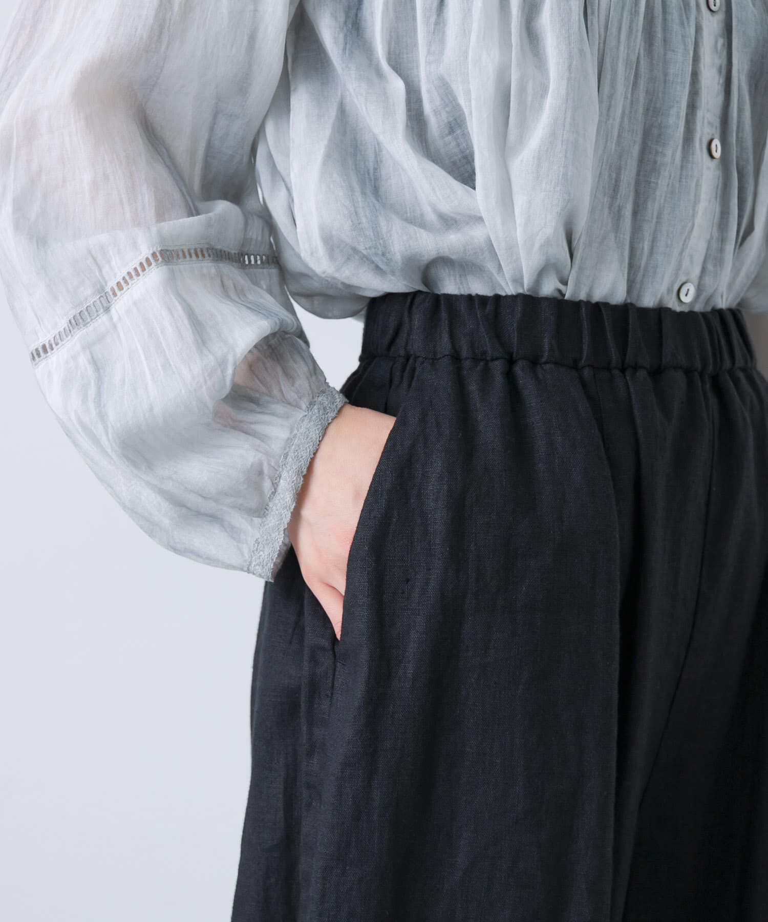 かぐれ「リネンボリュームパンツ」|その他|