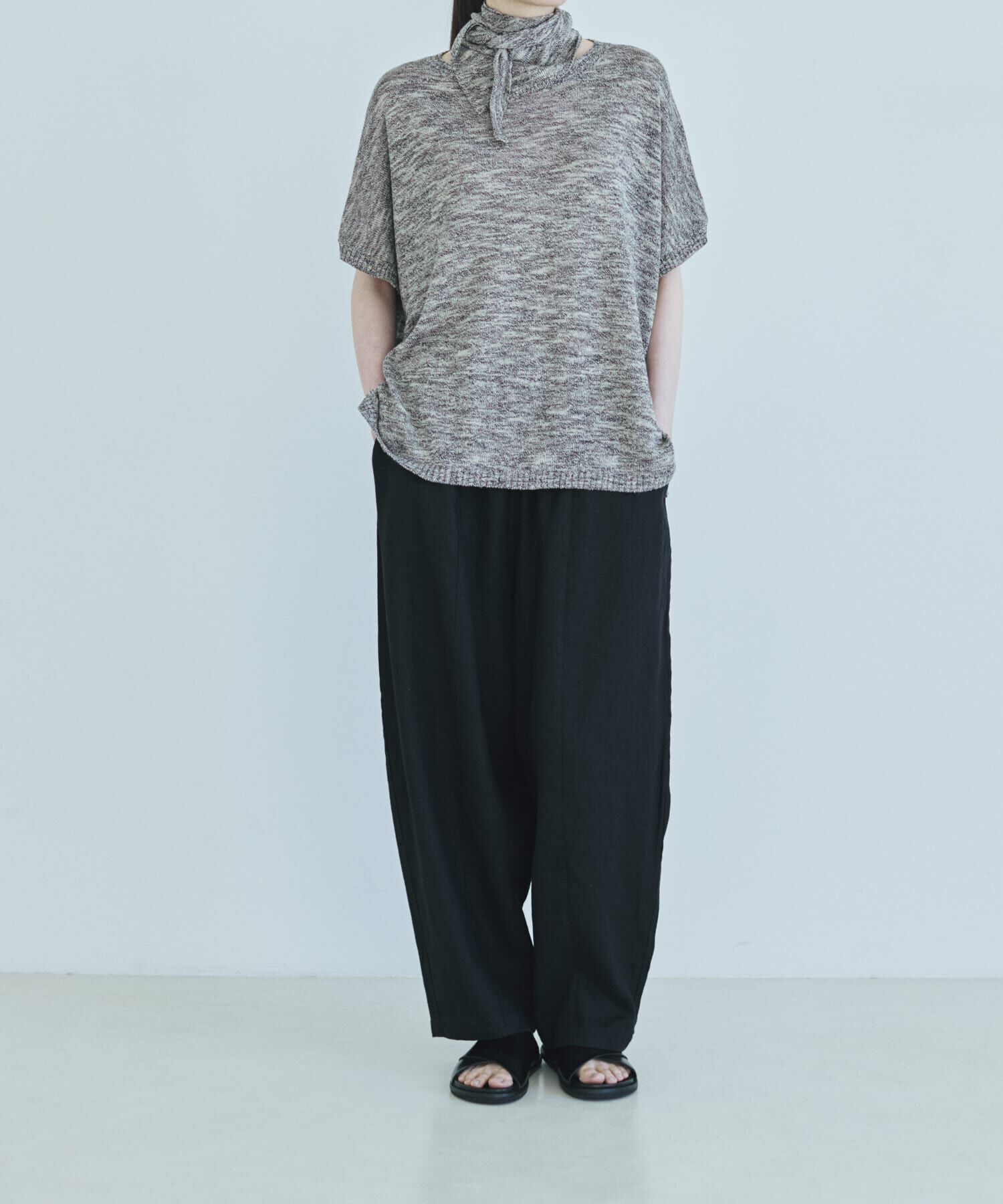 かぐれ「リネンボリュームパンツ」|その他|