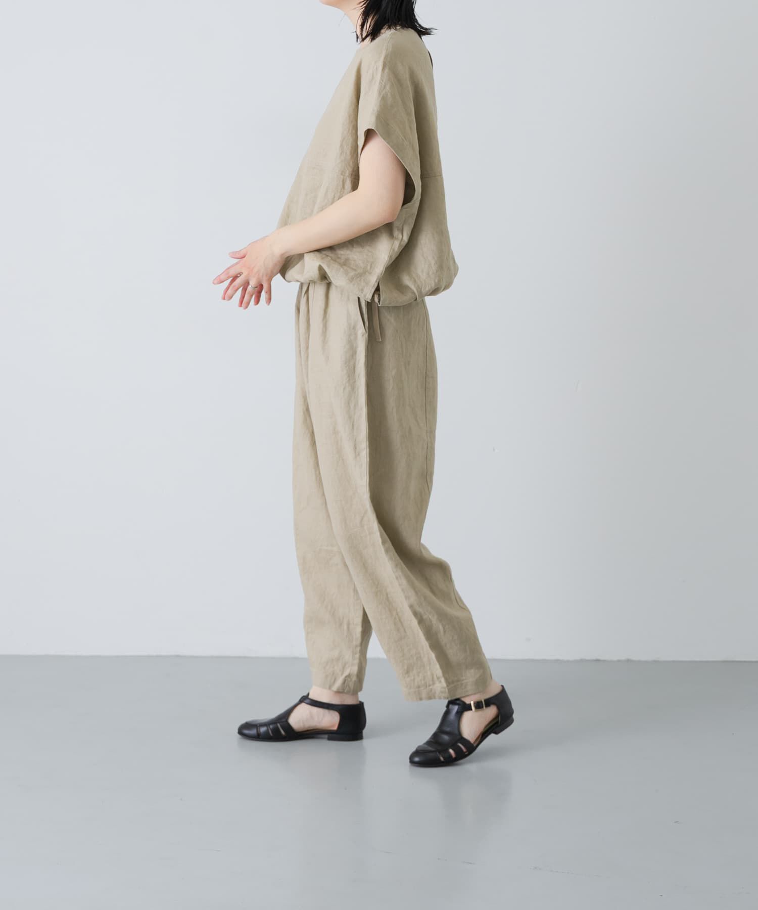 かぐれ「リネンボリュームパンツ」|その他|