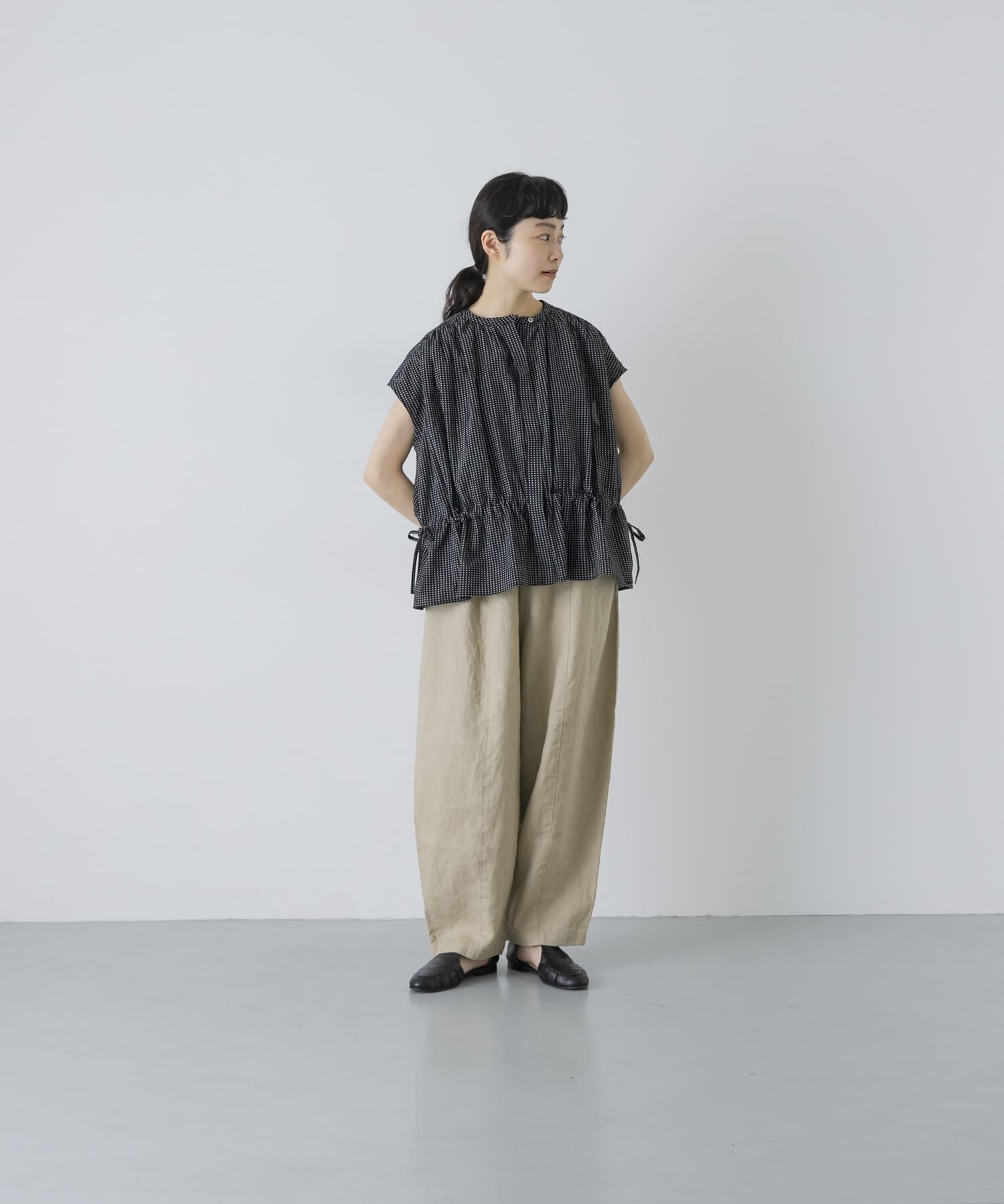 かぐれ「リネンボリュームパンツ」|その他|