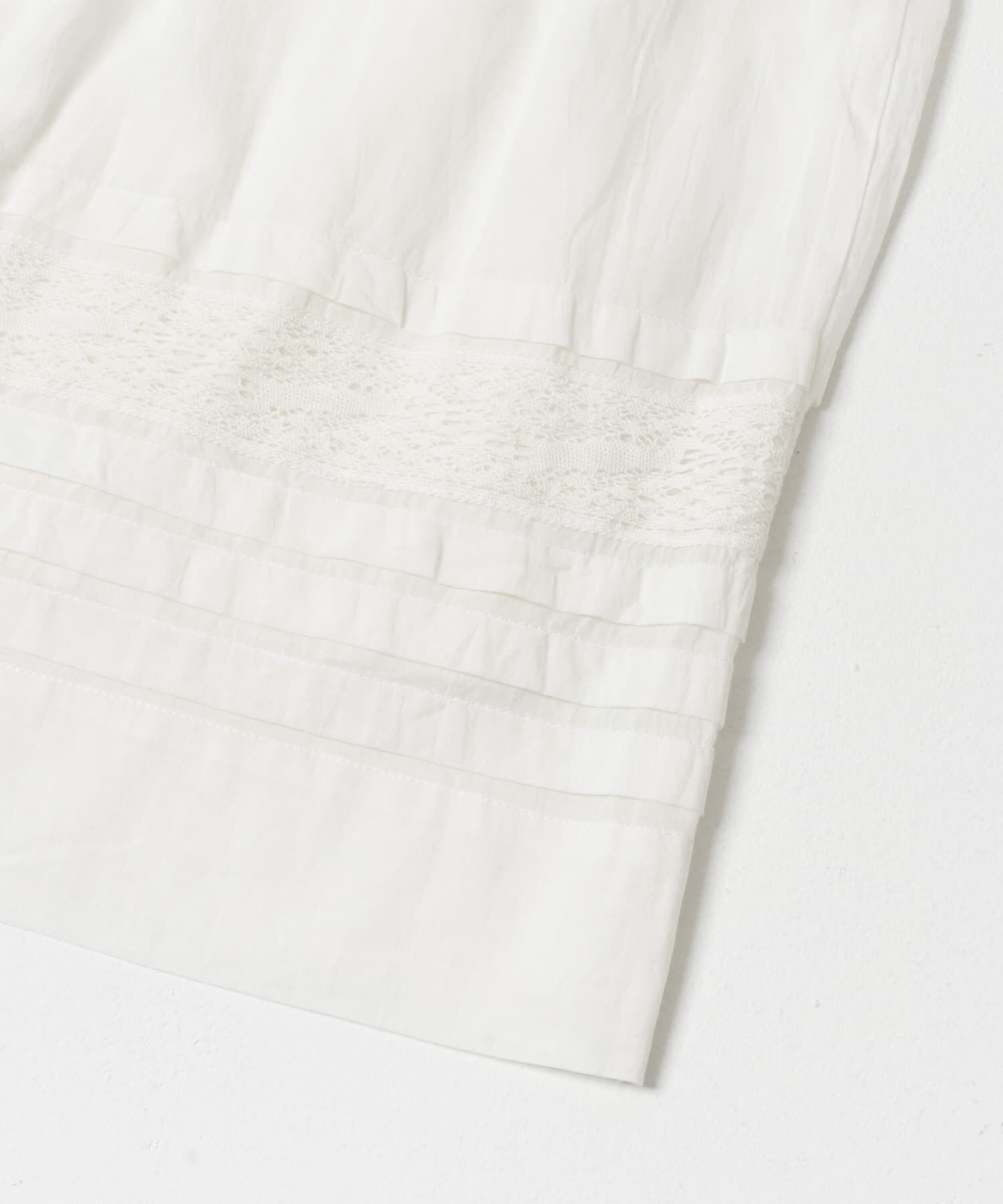 URBAN RESEARCH DOORS「SOIL　COTTON VOILE LACE SKIRT」|スカート|