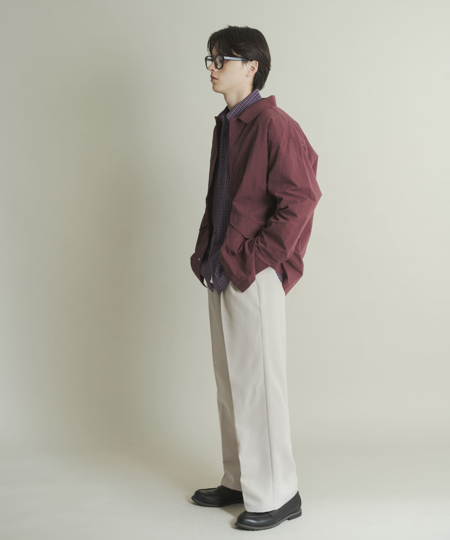 SENSE OF PLACE by URBAN RESEARCH「ウールライクダブルタックワイドパンツ」|その他|