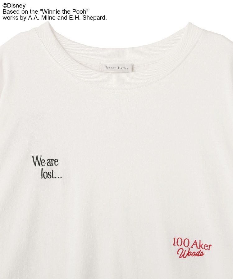 Green Parks「Winnie the Pooh/ランダムロゴTシャツ」|Tシャツ・カットソー|
