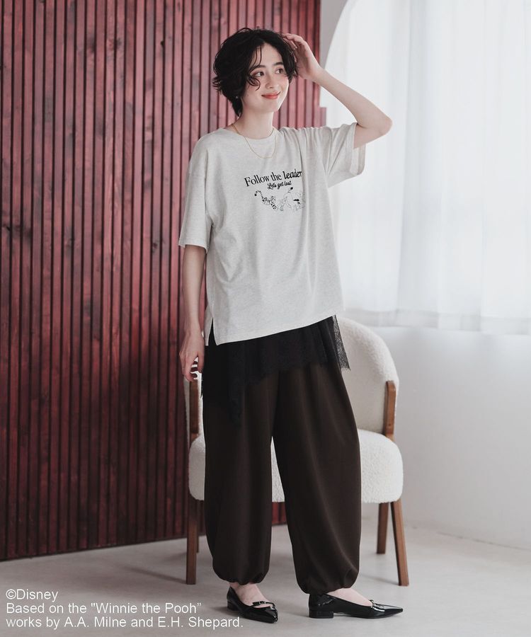Green Parks「Winnie the Pooh/フロッキーロゴTシャツ」|Tシャツ・カットソー|