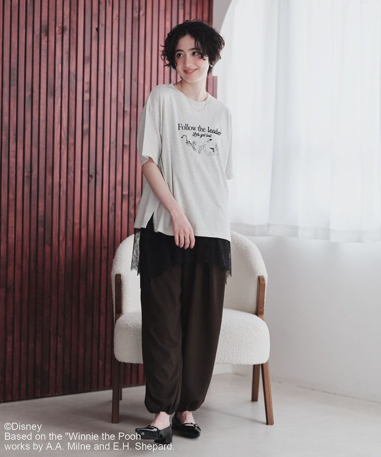 Green Parks「Winnie the Pooh/フロッキーロゴTシャツ」|Tシャツ・カットソー|