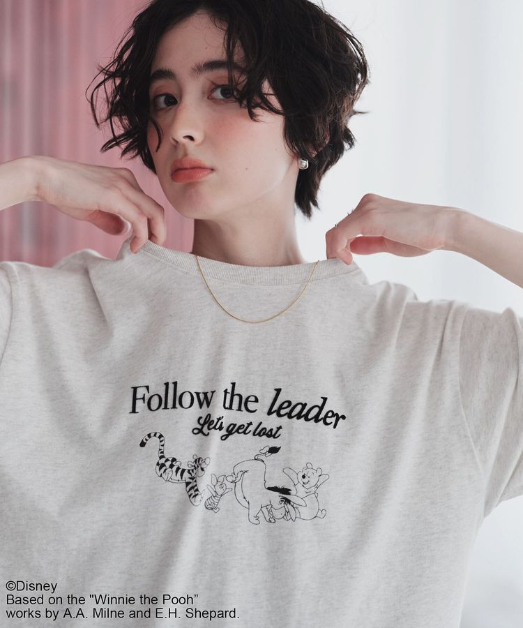 Green Parks「Winnie the Pooh/フロッキーロゴTシャツ」|Tシャツ・カットソー|