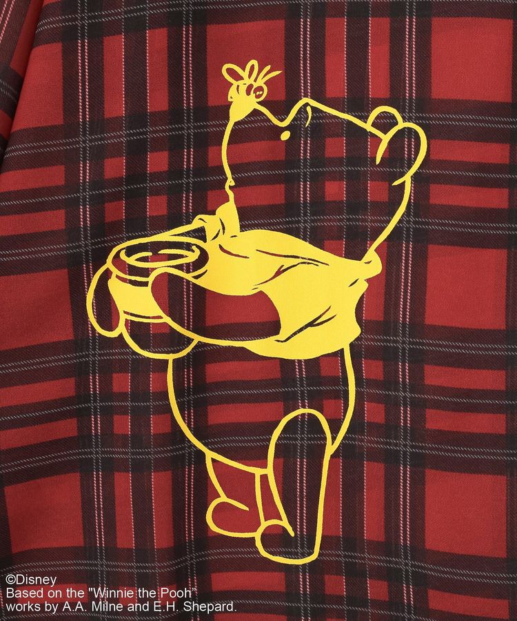 Green Parks「Winnie the Pooh/シアーチェックシャツ」|シャツ・ブラウス|