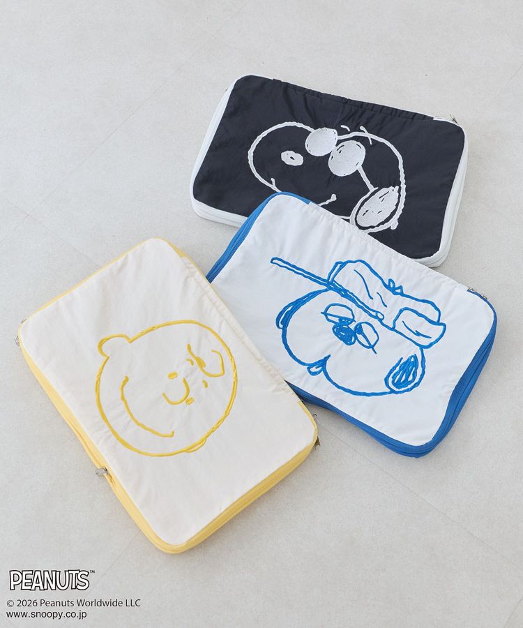 Green Parks「【PEANUTS】GreenParks圧縮ポーチ」|ポーチ|